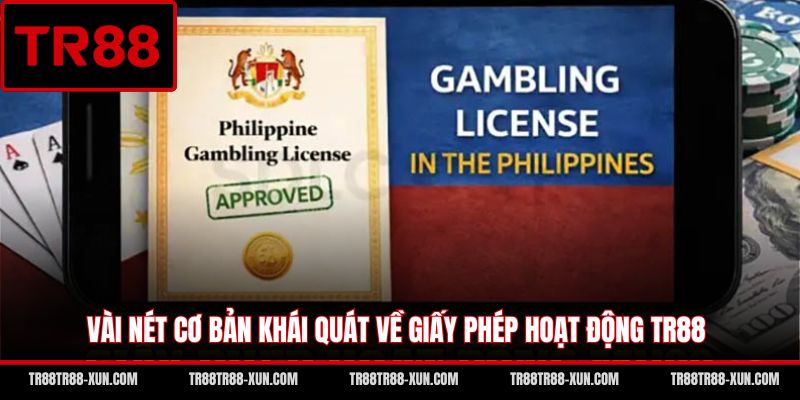 Vài nét cơ bản khái quát về giấy phép hoạt động TR88